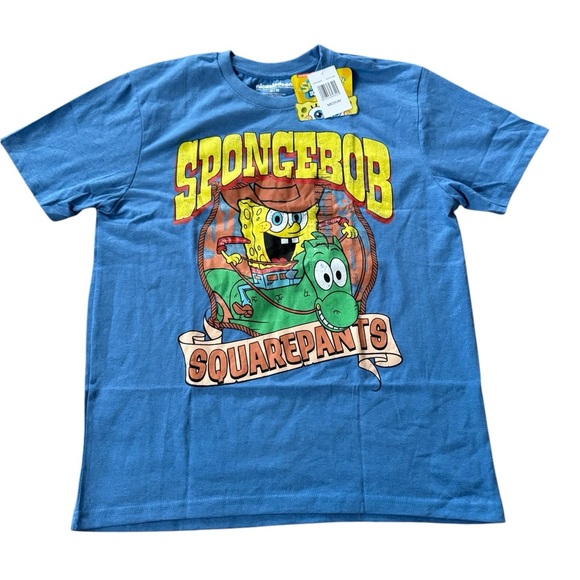 Nickelodeon SpongeBob Square Pants T Shirt Men Size Medium New - Picture 1 of 4